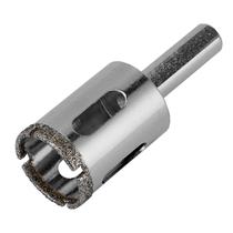 Broca diamantada para vidro 25mm haste triangular 1pc mtx Broca diamantada para vidro 25mm haste triangular 1pc mtx