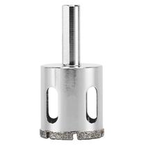 Broca diamantada para vidro, 32mm, haste triangular, 1pc // mtx