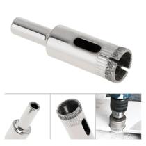 Broca Diamantada Serra Copo 14 Mm Vidro Artesanato Piso Espelho Mármore - FERTAK Broca Diamantada Serra Copo 14 Mm Vidro Artesanato Piso Espelho Mármore - FERTAK