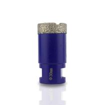 Broca Diamantada Serra Copo 32mm M14 Para Furar Porcelanato Cerâmica Mármore Granito Vidro