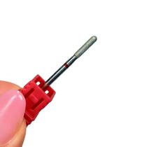 Broca Diamantada Vermelha Acabamento Unhas Broca Diamantada Vermelha Acabamento Unhas