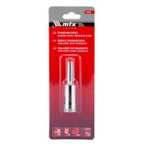 Broca Diamantada Vidro 16mm Haste Triangular Aço Grau 45 MTX Broca Diamantada Vidro 16mm Haste Triangular Aço Grau 45 MTX