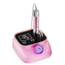 Broca Elétrica para Unhas ANBEISTEE 45000 RPM Recarregável Rosa
