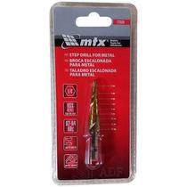 Broca escalonada 4-5-6-7-8-9-10-11-12 mm, hss, prof. espiral 723539 MTX