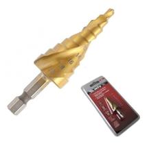 Broca escalonada,4-6-810-12-14-16-18-20,hss profissional espiral .