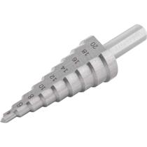 Broca Escalonada Aço Rápido 4-20mm 5344420000 Vonder Broca Escalonada Aço Rápido 4-20mm 5344420000 Vonder