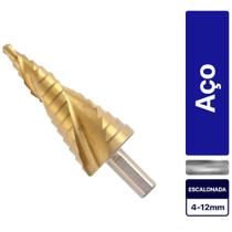Broca escalonada aço rápido 4 a 12 mm - 723539