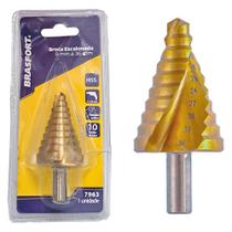 Broca Escalonada Brasfort 9 A 36Mm - 10 Etapas - 7963