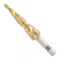 Broca Escalonada De 4 À 12 Mm Hss Espiral Profissional