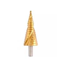 Broca Escalonada de 4 a 32mm 15 Medidas Hss Espiral Profissional Mtx