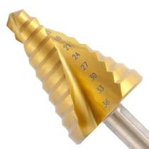 Broca Escalonada de 9 à 36 MM HSS Espiral Profissional MTX