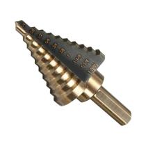 Broca Escalonada De Cobalto HSS Multi-Tamanho Para Perfuração De Metal E Madeira Para Trabalhos Em
