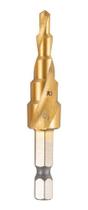 Broca Escalonada Hss 4 A 12 Mm Em Aço Para Chapas Finas Eda Broca Escalonada Hss 4 A 12 Mm Em Aço Para Chapas Finas Eda