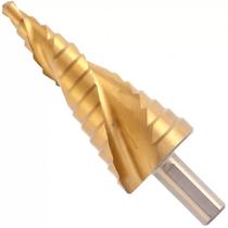 Broca Escalonada Hss 4 Á 20mm Profissional Espiral
