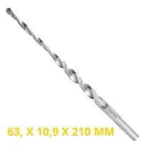 Broca escalonada para telha - 63, x 10,9 x 210 mm cod 1299 fertak Broca escalonada para telha - 63, x 10,9 x 210 mm cod 1299 fertak