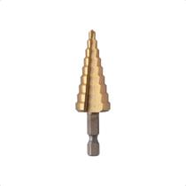 Broca Escalonada Profissional Espiral De 4 A 20mm Broca Escalonada Profissional Espiral De 4 A 20mm