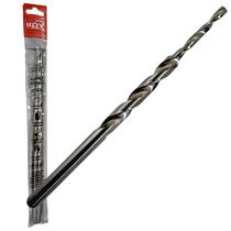 Broca Escalonada Uzzy 6,3 a 10,9 x 210mm para Furar Telhas Fibrocimento