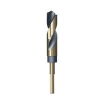 Broca Espiral HSS de Cobalto Portátil 12mm-20mm com Haste Redonda Durável e Haste Reduzida