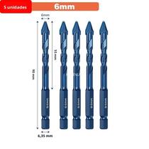 Broca Excêntrica de Alta Dureza para Telha, Vidro e Cerâmica - 6/8/10/12mm