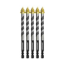 Broca Excêntrica Serrilhada De Quatro Arestas De 6-12mm Para Perfuração a Seco De Azulejo, Vidro,