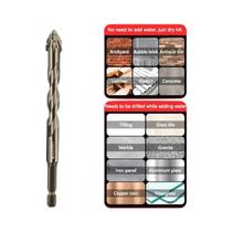 Broca Excêntrica Serrilhada De Quatro Flautas 6 8 10 12mm Ferramenta De Perfuração Eficiente Para
