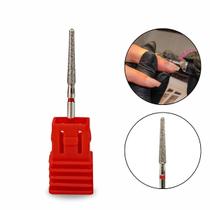 Broca F Flame SF 720 Corte Fino Alongamento Unhas Esculpidas Gel Fibra Vidro Acrílico Lixadeira Elétrica Motor