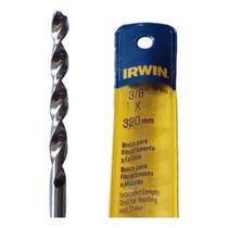 Broca Fibrocimento e Mourão em Aço Rápido 3/8x320mm Irwin IW1844 Broca Fibrocimento e Mourão em Aço Rápido 3/8x320mm Irwin IW1844