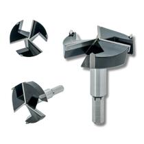 Broca Forstner Cortool 70 mm com ponta de carboneto de canal triplo Broca Forstner Cortool 70 mm com ponta de carboneto de canal triplo