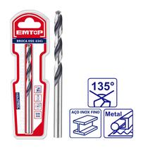 Broca HSS 4341 8mm Aço Rápido Profissional Resistente Broca HSS 4341 8mm Aço Rápido Profissional Resistente