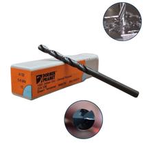 Broca Hss 5,6mm Aço Rápido Din338 A100 Com Titânio Dormer