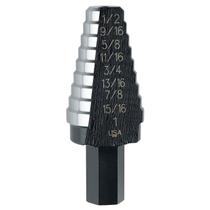 Broca IRWIN Unibit Step 14-25 mm, haste de 1/2 polegada