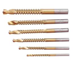 Broca (jg) 05pçs c/serra p/aço 3 a 8mm rocast 5370001