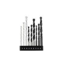 Broca jogo 9 pecas concreto widea metal aco madeira le-1924