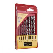 Broca Kit Tramontina Com 08 Pecas Widea 3 A 10Mm - 43142/508