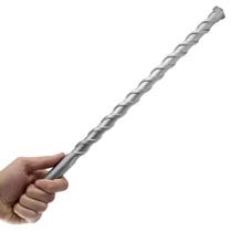 Broca Longa 12mmx40cm Concreto Parede Reforçado Em Metal Duro Furadeira
