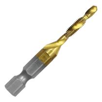 Broca Macho Combinado M4 Aco Rapido Titanio Fura Rosca Broca Macho Combinado M4 Aco Rapido Titanio Fura Rosca
