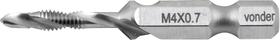 Broca/Macho Combinado VONDER M4 x 0,7 mm Broca/Macho Combinado VONDER M4 x 0,7 mm