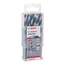 Broca Metal Bosch Aço Rápido Hss-Pointteq 6,5mm 10 Peças Broca Metal Bosch Aço Rápido Hss-Pointteq 6,5mm 10 Peças