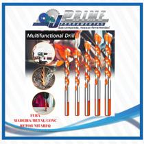 Broca Multi Construção METAL/MADEIRA/CONCRETO 8MM (JPrime)