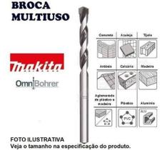Broca Multiuso 14mm x 400mm (Extra Longa) Makita D-30461 OmniBohrer - Para concreto, madeira e outro