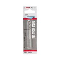 Broca P/ Metal HSS-G 2,5X30X57 C/ 2 Uni 2608595085000 - Bosch Broca P/ Metal HSS-G 2,5X30X57 C/ 2 Uni 2608595085000 - Bosch