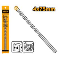 Broca Para Alvenaria (Multimaterial) 4 X 75mm INGCO Broca Para Alvenaria (Multimaterial) 4 X 75mm INGCO