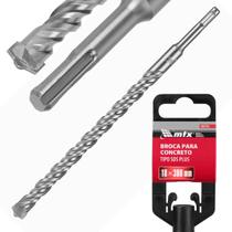 Broca para concreto, 18 x 300mm, encaixe sds plus, 1pc // mtx 7091255 Broca para concreto, 18 x 300mm, encaixe sds plus, 1pc // mtx 7091255