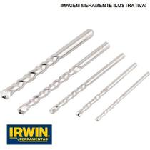 BROCA PARA CONCRETO VÍDEA 4mm x 100mm IRWIN - 5/32" - KIT C/3un