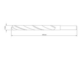 Broca para Madeira 6x90 mm Tramontina em Aço Especial