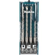 Broca Para Martelete Sds plus 5, 6, 8, 10 mm 4pçs Makita