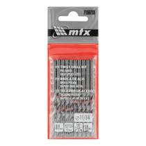 Broca Para Metal Polida HSS 10 Peças 11/64'' MTX Broca Para Metal Polida HSS 10 Peças 11/64'' MTX