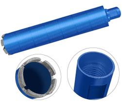 Broca Para Perfuratriz Azul Serra Copo Coroa Diamantada 83mm X 450mm Encaixe M-22
