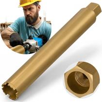 Broca para Perfuratriz Serra Copo Coroa Diamantada 63mm X 450mm Rosca 1.1/4 Broca para Perfuratriz Serra Copo Coroa Diamantada 63mm X 450mm Rosca 1.1/4