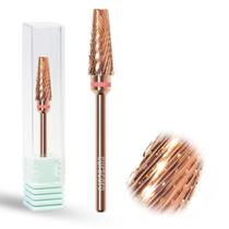 Broca para unhas para cutículas Curacoro 5 em 1 Nail Bit Pro XXC+XXF